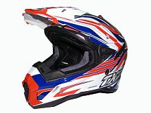 Мотошлем THH TX-25 №1 white/red blue (L)