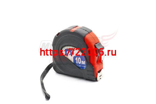 Рулетка обрезиненная 10мх25мм "SEB" (014-048) Рулетка обрезиненная 10мх25мм "SEB" (014-048)