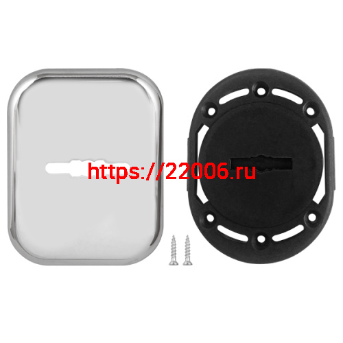 Накладка Fuaro (Фуаро) на сувальдный замок ESC.S.XL/K.486 CP (SC 486-S SQ XL) со шторкой хром (1шт.) фото 2 Накладка Fuaro (Фуаро) на сувальдный замок ESC.S.XL/K.486 CP (SC 486-S SQ XL) со шторкой хром (1шт.) фото 2