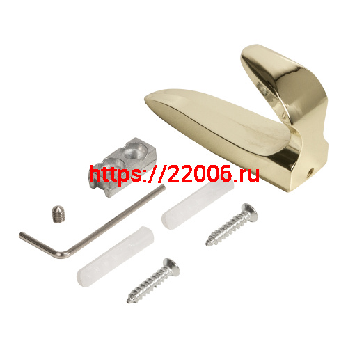 Крючок Ajax (Аякс) настенный MB-LM/K-002 GP золото фото 4 Крючок Ajax (Аякс) настенный MB-LM/K-002 GP золото фото 4