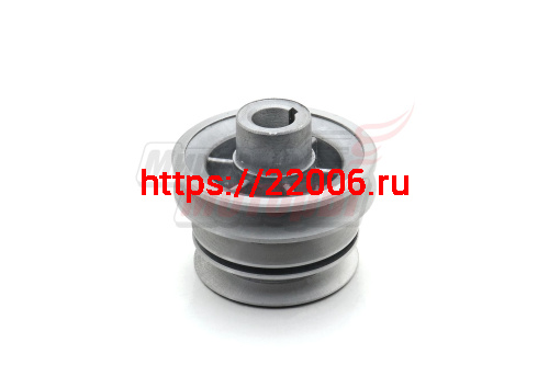 Шкив d20 мм ведущий 3-х ручейковый (с выступом, тип: Нева) (к имп. двигат. МБ-2) (нормативное наличие раковин) Шкив d20 мм ведущий 3-х ручейковый (с выступом, тип: Нева) (к имп. двигат. МБ-2) (нормативное наличие раковин)