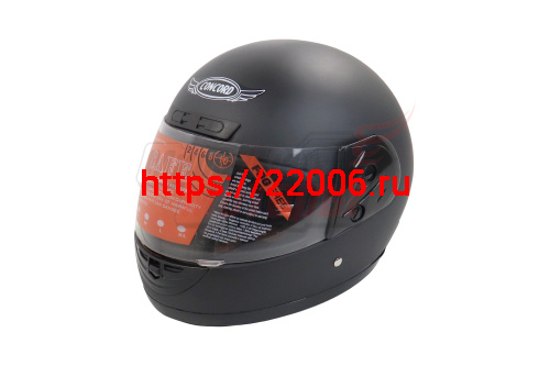 Шлем CONCORD XZF03 чёрный МАТОВЫЙ одноцветный "S,M,L,XL,XXL" (интеграл) Шлем CONCORD XZF03 чёрный МАТОВЫЙ одноцветный "S,M,L,XL,XXL" (интеграл)
