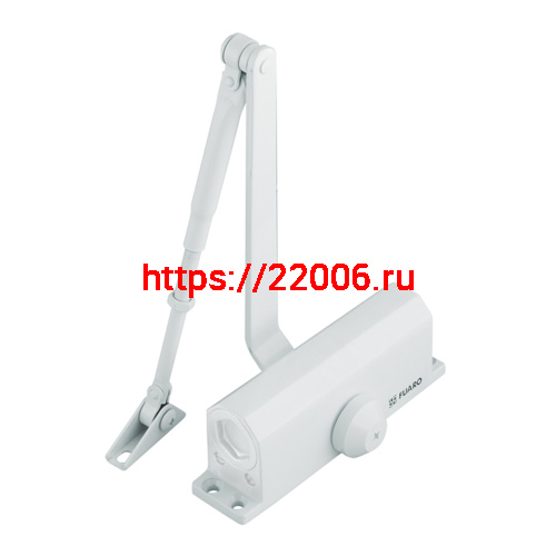 Доводчик Fuaro (Фуаро) дверной DC20-3 (DC-203) WH до 65 кг (белый) Доводчик Fuaro (Фуаро) дверной DC20-3 (DC-203) WH до 65 кг (белый)