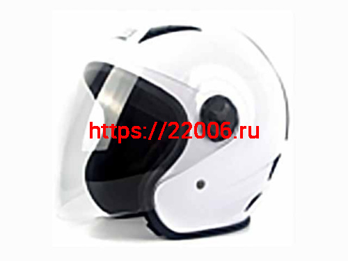 Мотошлем VIRTUE MD-207 открытый белый (S) Мотошлем VIRTUE MD-207 открытый белый (S)