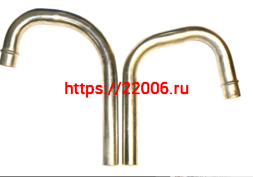 Колено глушителя (комплект длинный + короткий) Днепр Колено глушителя (комплект длинный + короткий) Днепр