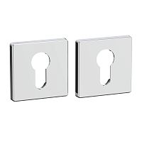 Накладка Punto (Пунто) под цилиндр ET.K.EST.Q52 CP-8 хром