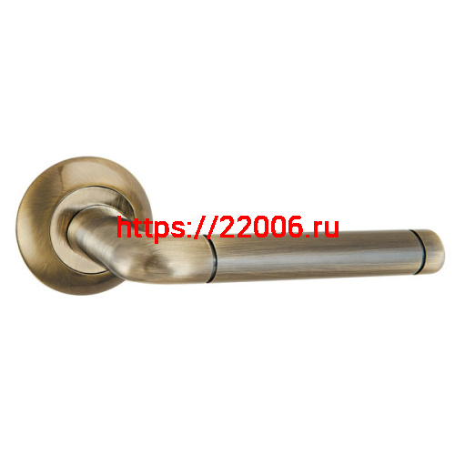 Ручка Punto (Пунто) раздельная R.TL54.REX (REX TL) 105mm ABG-6 зеленая бронза