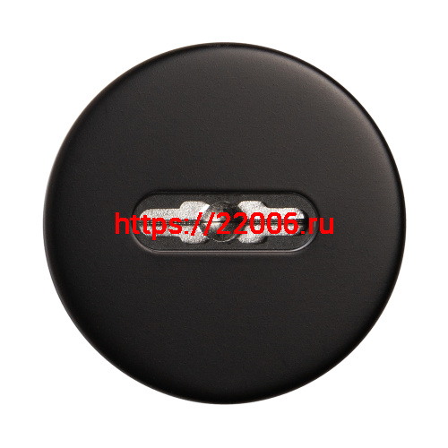 Накладка Fuaro (Фуаро) на сувальдный замок ESC.S-auto.RLR/R.486 BL-24 черный (1шт.)