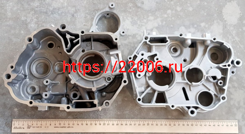 Картер 50-110сс в сборе левая и правая Альфа/Дельта
