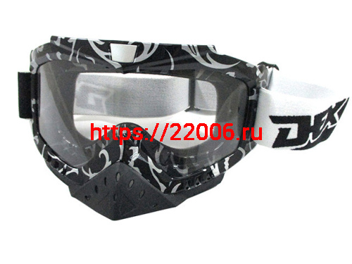 Очки 815-25 оправа черно-серая, линза прозрачная с защитой носа Очки 815-25 оправа черно-серая, линза прозрачная с защитой носа