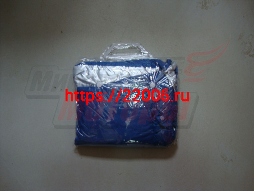 Чехол SAMEWAY 190T для мото 200*88*118 см, полиэстер, бело-синий Чехол SAMEWAY 190T для мото 200*88*118 см, полиэстер, бело-синий