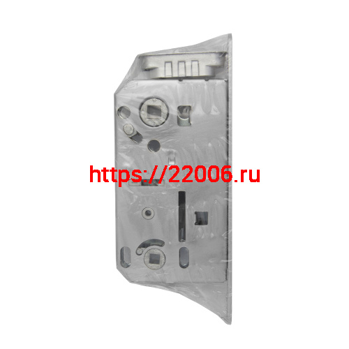 Замок Bonaiti (Бонаити) межкомнатный магнитный под WC B-FORTY N62 с отв. пл. F45 (матовый хром), планка 190 мм фото 2