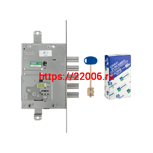 Замок Mottura (Моттура) врезной сувальдный 52.J525M-D MyKey (правый), ключ 60 мм, без накл. фото 2 Замок Mottura (Моттура) врезной сувальдный 52.J525M-D MyKey (правый), ключ 60 мм, без накл. фото 2