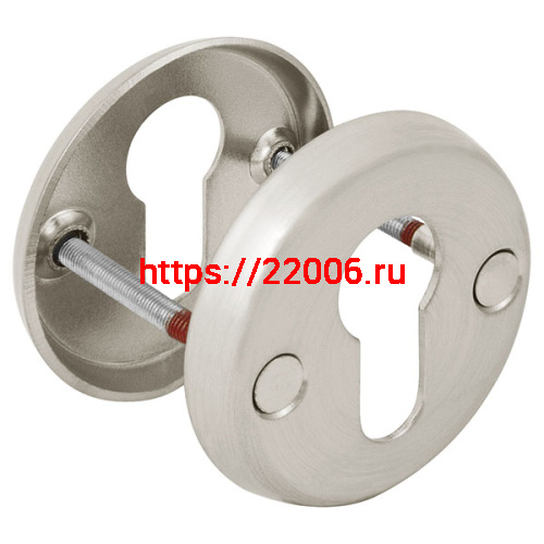 Декоративная Fuaro (Фуаро) накладка ESC-С-001-SN цилиндровая (матовый никель)