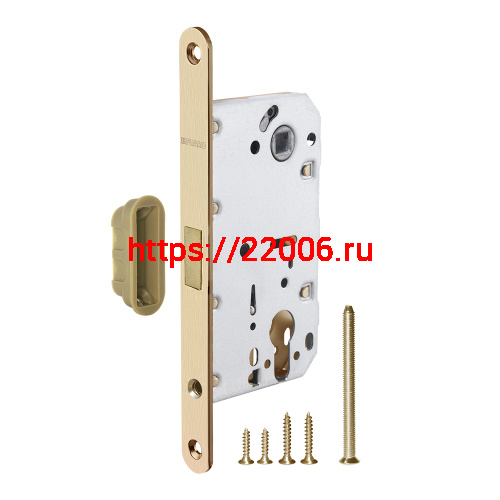 Корпус Fuaro (Фуаро) врезного замка MAGNM85C-50 (M85C-50) SSG сатинированное золото Корпус Fuaro (Фуаро) врезного замка MAGNM85C-50 (M85C-50) SSG сатинированное золото