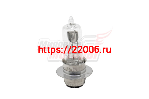Лампа 12В 25/25Вт Ява галоген 2х контактная (P15d) Лампа 12В 25/25Вт Ява галоген 2х контактная (P15d)