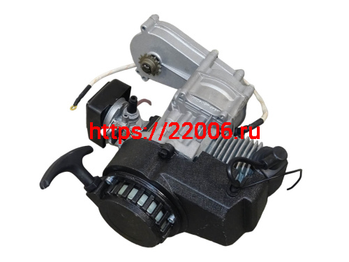 Двигатель ATV Target Trek (ic44F-6) с редуктором с электростартером Двигатель ATV Target Trek (ic44F-6) с редуктором с электростартером