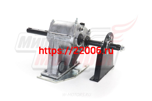 Коробка реверса мотобуксировщика со звездой (CG/CB), с доп. опорой фото 3 Коробка реверса мотобуксировщика со звездой (CG/CB), с доп. опорой фото 3