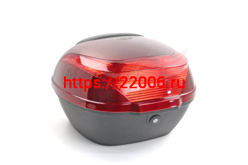 Кофр (задний ящик) 28л. ZH-A02 (макс.загруз. 3 кг, глянцевый, Ш.Г.В.: 42*39*28 см) Кофр (задний ящик) 28л. ZH-A02 (макс.загруз. 3 кг, глянцевый, Ш.Г.В.: 42*39*28 см)