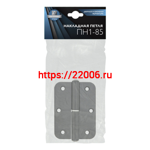 Петля veles (ВЕЛЕС) накладная ПН1-85 черная, правая ПОДВЕС фото 2 Петля veles (ВЕЛЕС) накладная ПН1-85 черная, правая ПОДВЕС фото 2