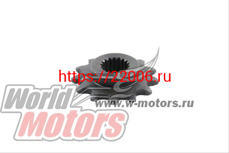 Звезда ведущая 13z коробки реверса мотобуксировщика (шлиц, шаг 15,875) Звезда ведущая 13z коробки реверса мотобуксировщика (шлиц, шаг 15,875)