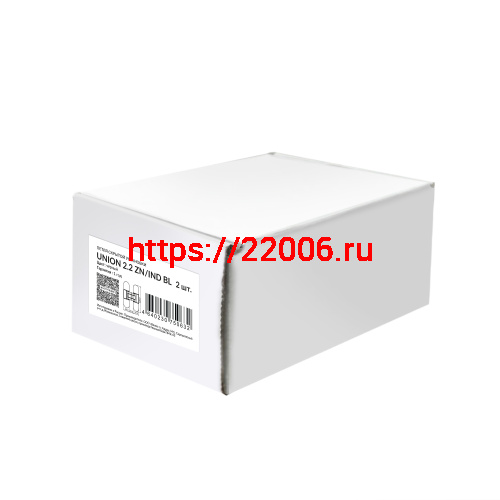 Петля Punto (Пунто) скрытой установки UNION 2.2 ZN/IND BL черный фото 2