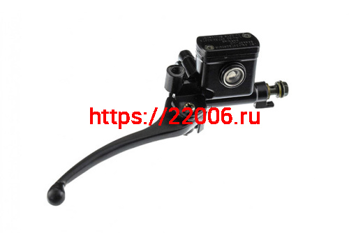 Рычаг тормоза переднего Honda Dio в сборе с бачком Рычаг тормоза переднего Honda Dio в сборе с бачком