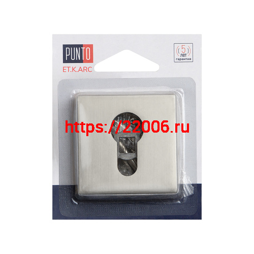 Накладка Punto (Пунто) под цилиндр ET.K.ARC.Q52 (ET ARC) SN-3 мат.никель фото 2 Накладка Punto (Пунто) под цилиндр ET.K.ARC.Q52 (ET ARC) SN-3 мат.никель фото 2