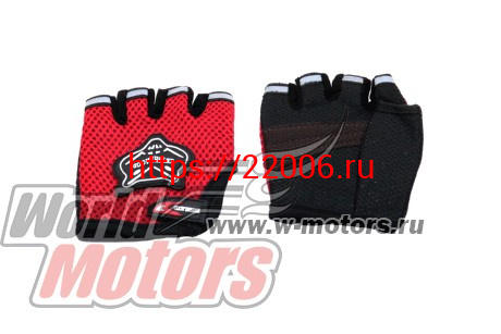 Перчатки детские без пальцев "KNTGHLAOOD" красные (текстиль) (8-12 лет) Перчатки детские без пальцев "KNTGHLAOOD" красные (текстиль) (8-12 лет)