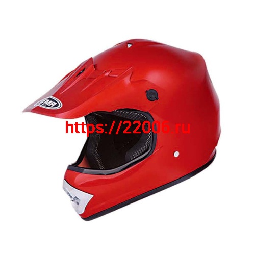 Мотошлем YM-210 KIDS красный (L) Мотошлем YM-210 KIDS красный (L)