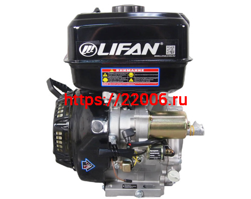 Двигатель LIFAN 13 л.с. 188FD (390) (вал d25 мм) ЭЛ. СТАРТЕР, с катушкой освещения 12В 3А 36Вт) фото 5