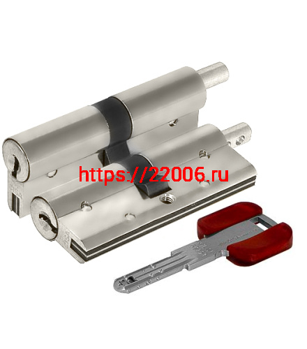 Цилиндровый механизм Cisa (Чиза) под вертушку RS3 OL3S2-29.12 (90 мм/40+10+40), НИКЕЛЬ Цилиндровый механизм Cisa (Чиза) под вертушку RS3 OL3S2-29.12 (90 мм/40+10+40), НИКЕЛЬ