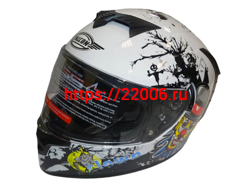 Шлем интеграл FALCON F702, размер XL, с очками, (уп. 6 шт.) Шлем интеграл FALCON F702, размер XL, с очками, (уп. 6 шт.)