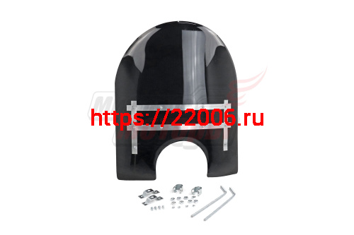 Щиток ветровой (09) Урал оргстекло ТОНИРОВАННОЕ с крепежами Щиток ветровой (09) Урал оргстекло ТОНИРОВАННОЕ с крепежами