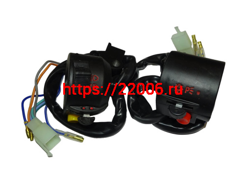 Переключатель Альфа, Альфа2017, SWIFT/SWIFT STREET левый+правый, черный с проводом Переключатель Альфа, Альфа2017, SWIFT/SWIFT STREET левый+правый, черный с проводом