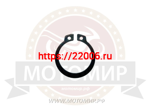Кольцо стопорное наружное (D25*1,2 мм) д/вала (DIN 471, ГОСТ13942) Кольцо стопорное наружное (D25*1,2 мм) д/вала (DIN 471, ГОСТ13942)