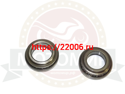 Подшипники рулевой колонки Альфа, Дельта, Динго,  HUNTER, Симплер, СG125,Зодиак (НАБОР)