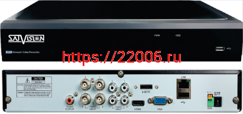 SVR-4115P v2.0 видеорегистратор гибридный