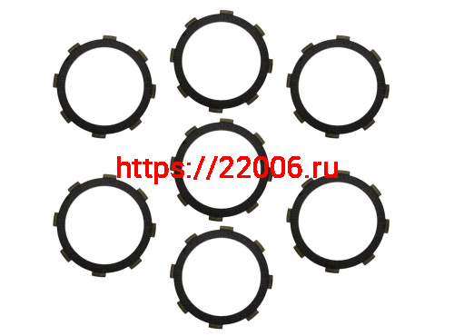 Диск сцепления CB250 ферридо Zongshen ZS 172FMM  91х110/119х3мм, 8 шлиц (компл. 7шт) (100050121)