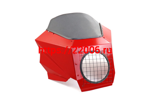 Щиток ветровой (02) красивый с решеткой тонированный красный фото 2 Щиток ветровой (02) красивый с решеткой тонированный красный фото 2