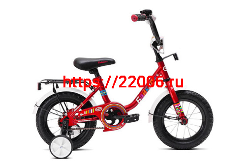 Велосипед 12" "Байкал" А1202 красный