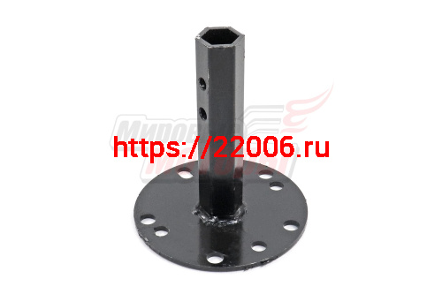 Ступица колеса МБ вал S24 (универсальная на 4 и 5отв., L=160мм) без выступа Ступица колеса МБ вал S24 (универсальная на 4 и 5отв., L=160мм) без выступа