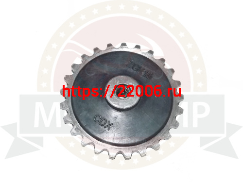 Ролик натяжителя цепи ГРМ 139FMB-154FMI зубчатый большой (Шестерня привода маслонасоса ведомая) фото 2