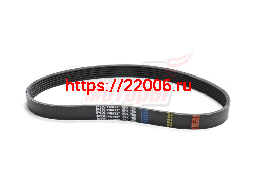 Ремень поликлиновый PIX Lada 2110-2115, Kalina, Citroen Jumpy, Jumper, Peugeot Boxer, 405 II, Fiat Ducato (6PK-700) Ремень поликлиновый PIX Lada 2110-2115, Kalina, Citroen Jumpy, Jumper, Peugeot Boxer, 405 II, Fiat Ducato (6PK-700)