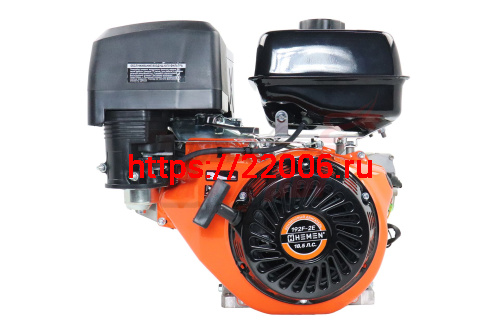 Двигатель HEMEN 18,5 л.с. с катушкой 7А84Вт 192F-2E (458 см3) электростартер, вал 25 мм Двигатель HEMEN 18,5 л.с. с катушкой 7А84Вт 192F-2E (458 см3) электростартер, вал 25 мм
