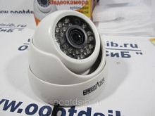 SVC-D89 AHD видеокамера цв. купольная с ИК 1/4"  3,6мм