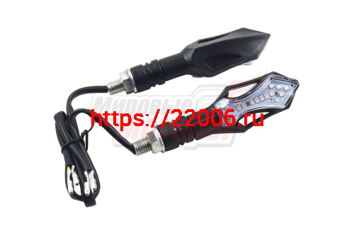 Боковой фонарь светодиодный WKT-TL-12S черные (ПАРА) Боковой фонарь светодиодный WKT-TL-12S черные (ПАРА)