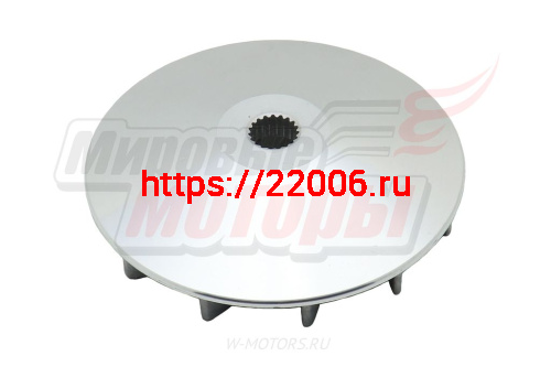 Шкив вариатора наружный неподвижная щека GY6-150(d15D115, 19 шлицов) фото 2 Шкив вариатора наружный неподвижная щека GY6-150(d15D115, 19 шлицов) фото 2