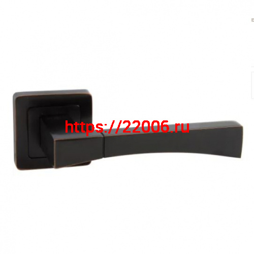 Ручка Punto (Пунто) раздельная DELTA QR/HD ABL-28 темная медь фото 3