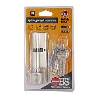 Цилиндровый механизм Kale kilit (Кале килит) с вертушкой 164 OBS SCE/62 (26+10+26) mm никель 5 кл.